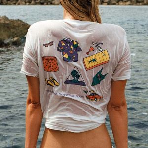 CLAUDE : TEE-SHIRT CLASSIQUE UNISEXE IMPRIMÉ “LES FLIP FLOP” ADULTE