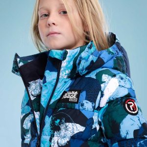 Synthetic Down Ski Jacket Junior garçon