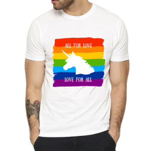 T-shirt licorne rainbow