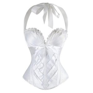 Corset Vintage  Lacet Blanc