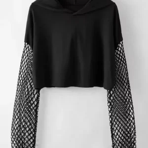 Crop top maille